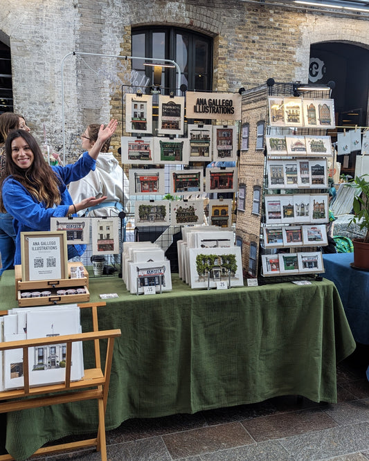 I have redone my market stall!