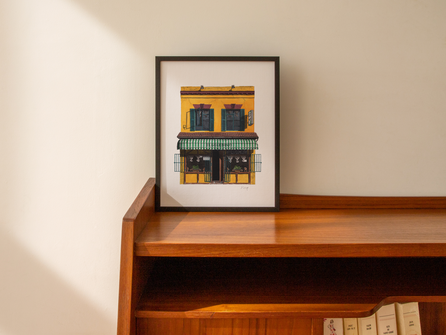 Peckham - Il Giardino restaurant - Giclée Print (unframed)