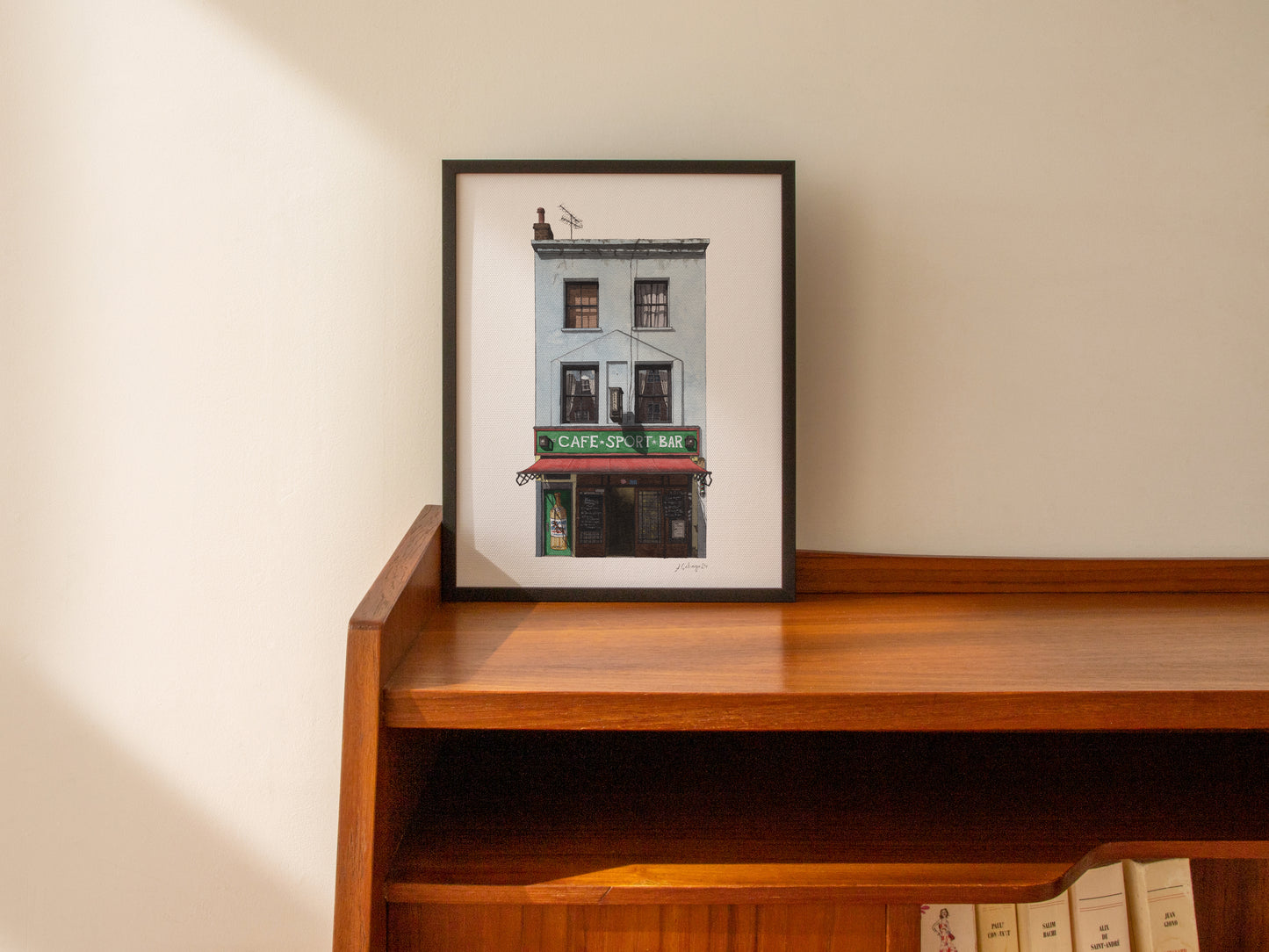 Farringdon - Café Kick - Giclée Print (unframed)