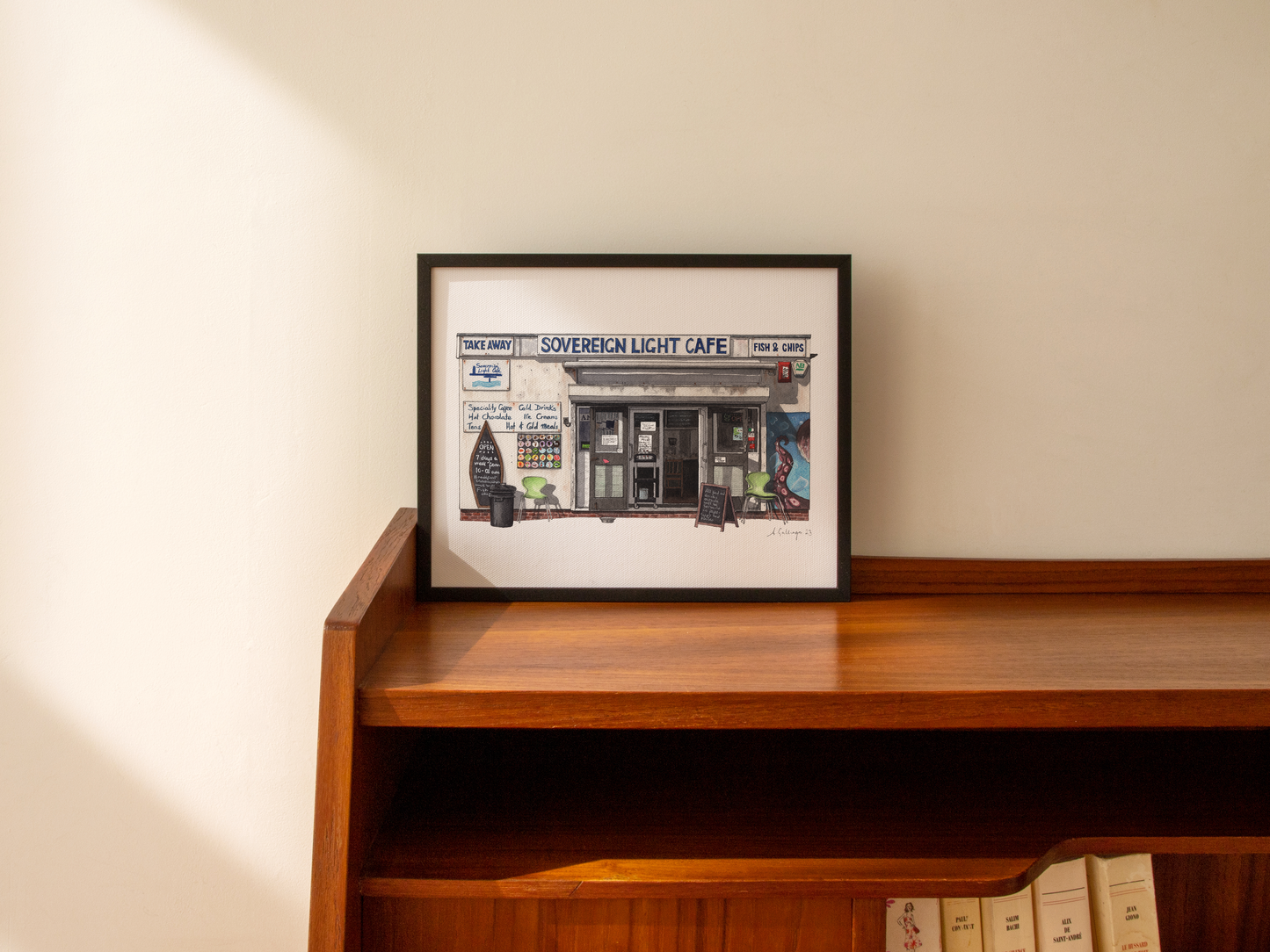 Bexhill - Sovereign Light Cafe - Giclée Print (unframed)