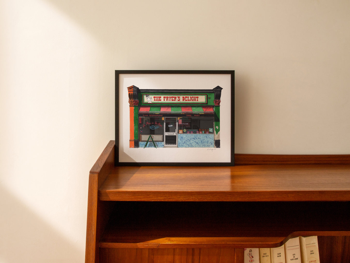 Holborn - The Fryer's Delight - Giclée Print (unframed)