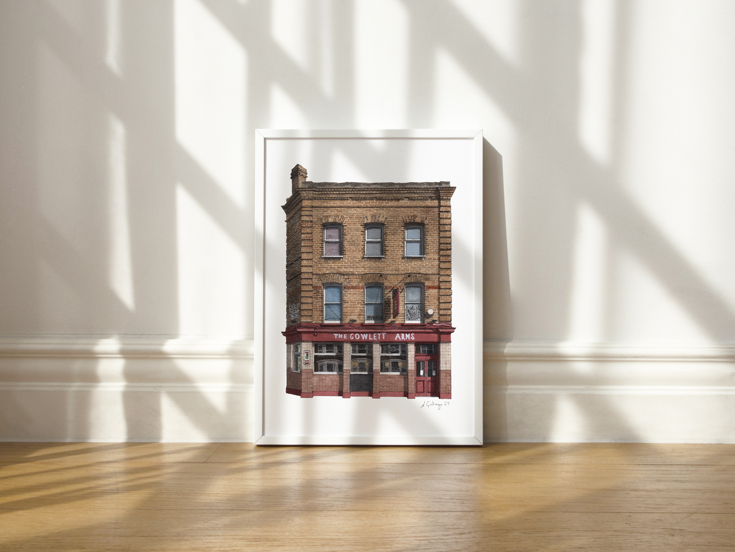 Peckham - The Gowlett Arms pub - Giclée Print (unframed)