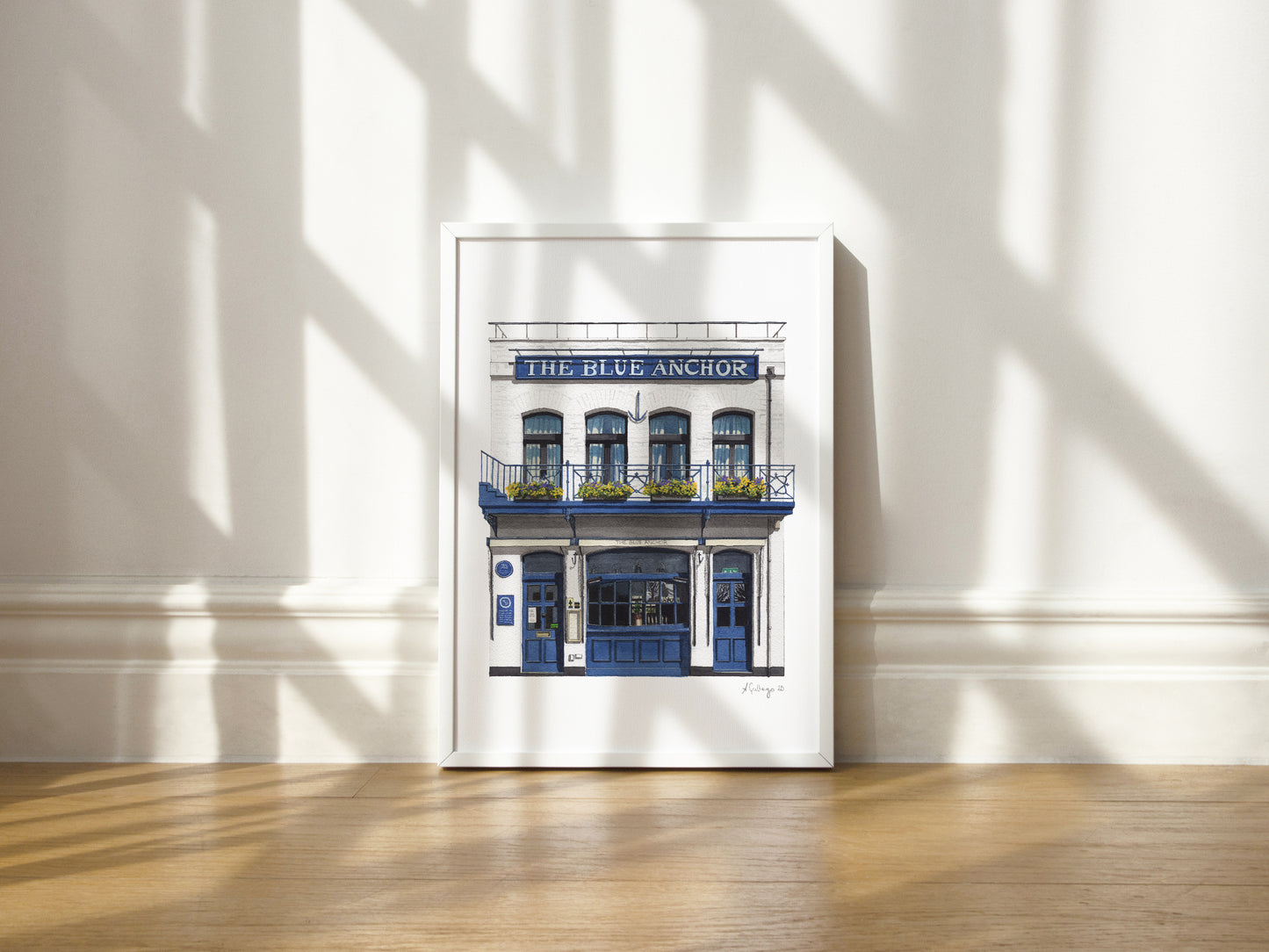 Hammersmith - The Blue Anchor - Giclée Print (unframed)