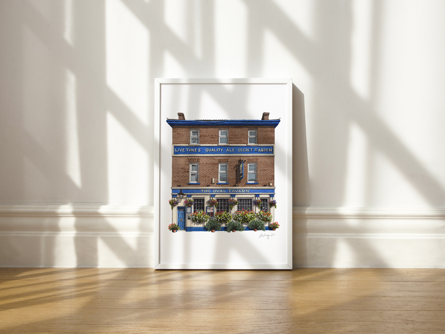 Croydon - The Oval Tavern - Giclée Print (unframed)