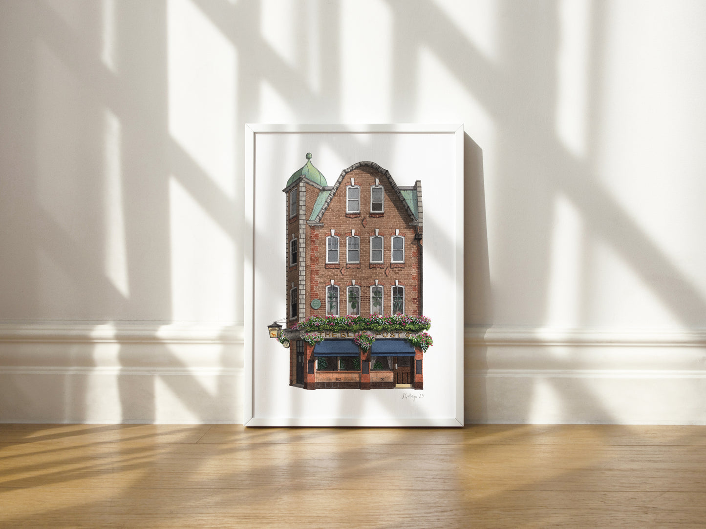 Soho - The Blue Posts pub - Giclée Print (unframed)