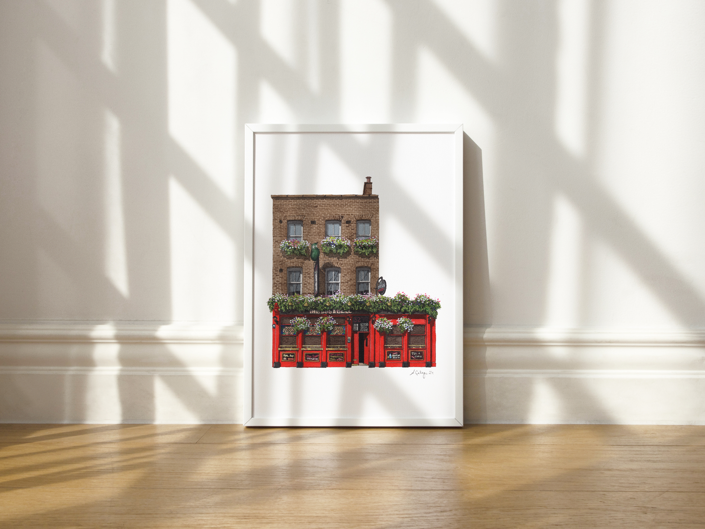 Deptford - The Dog and Bell - Giclée Print (unframed)