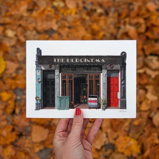 Chiswich - The Old Cinema - Giclée Print (unframed)