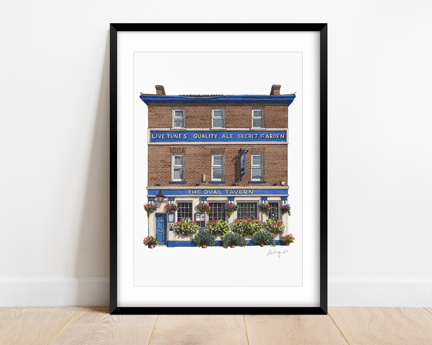 Croydon - The Oval Tavern - Giclée Print (unframed)