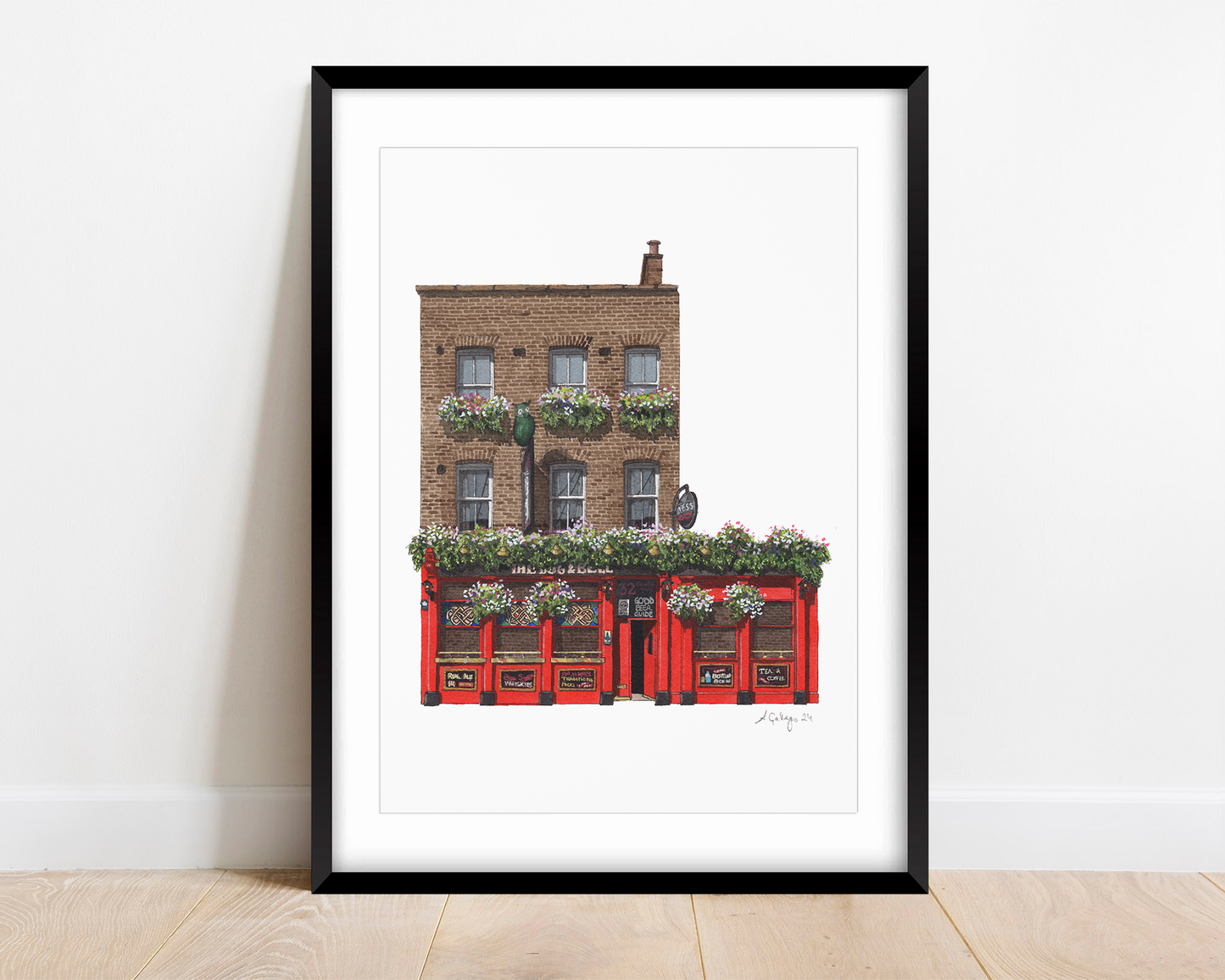 Deptford - The Dog and Bell - Giclée Print (unframed)
