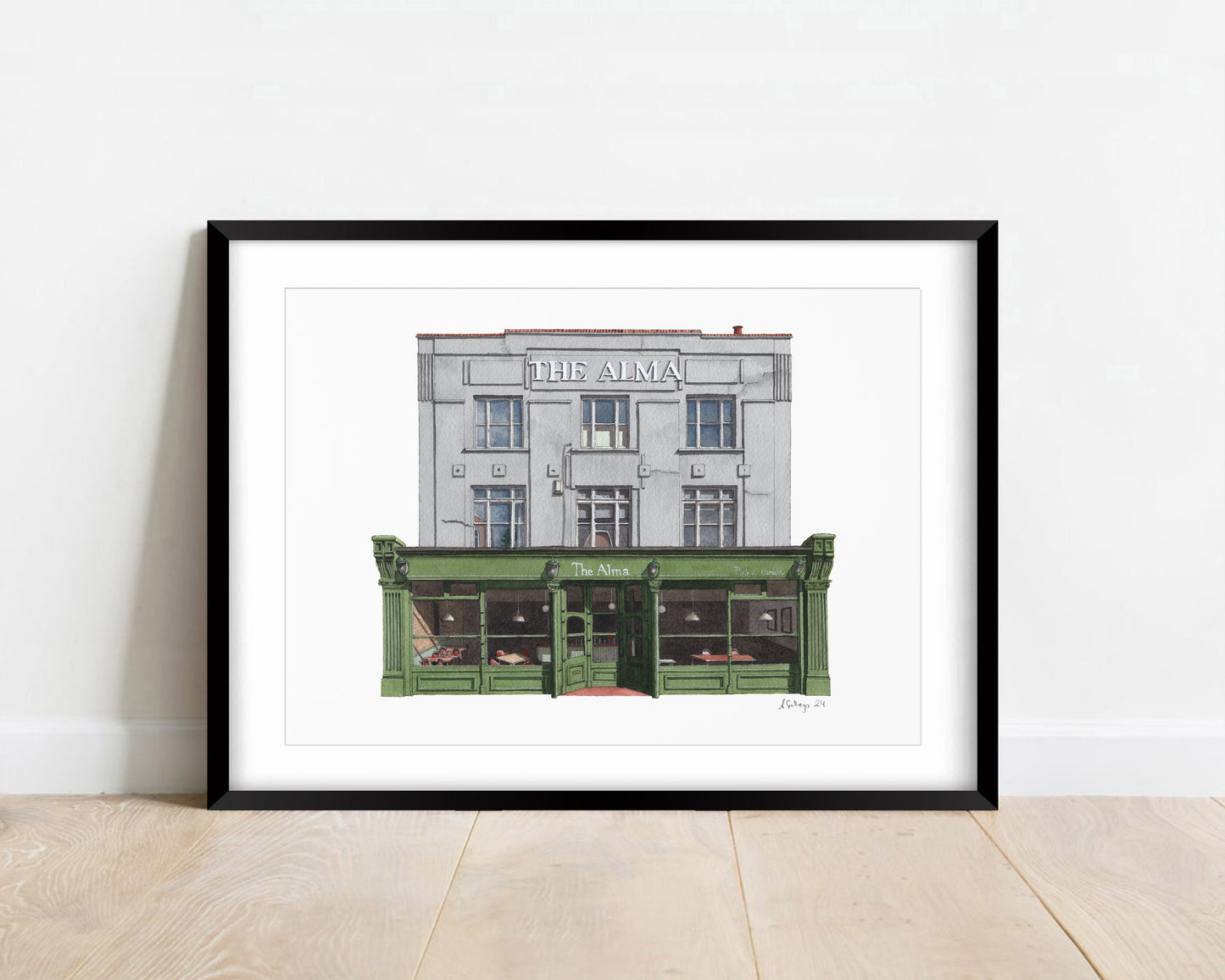 Crystal Palace - The Alma - Giclée Print (unframed)