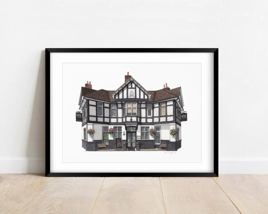 Fulham - The Mitre - Giclée Print (unframed)