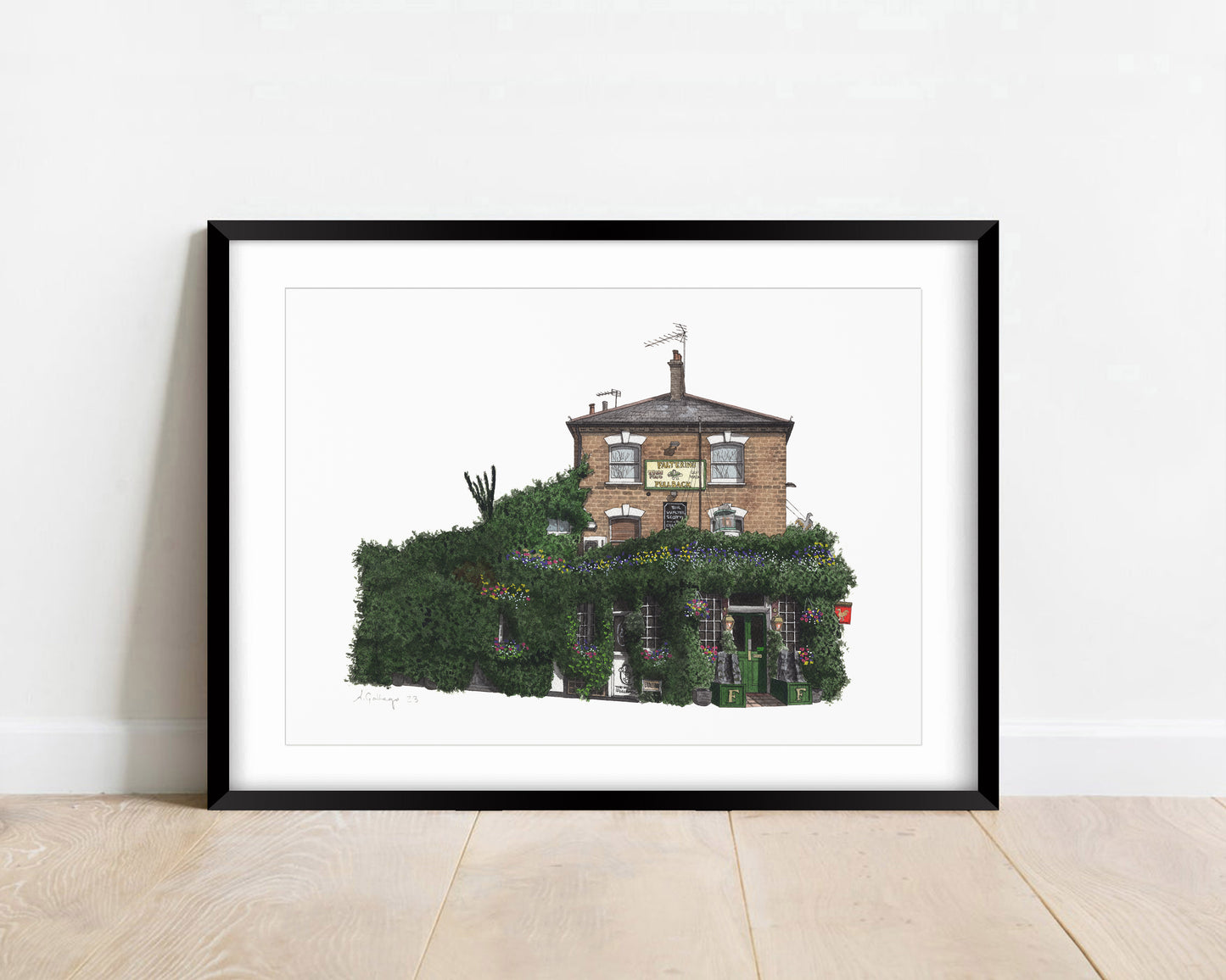 Finsbury Park - Faltering Fullback - Giclée Print (unframed) - Islington