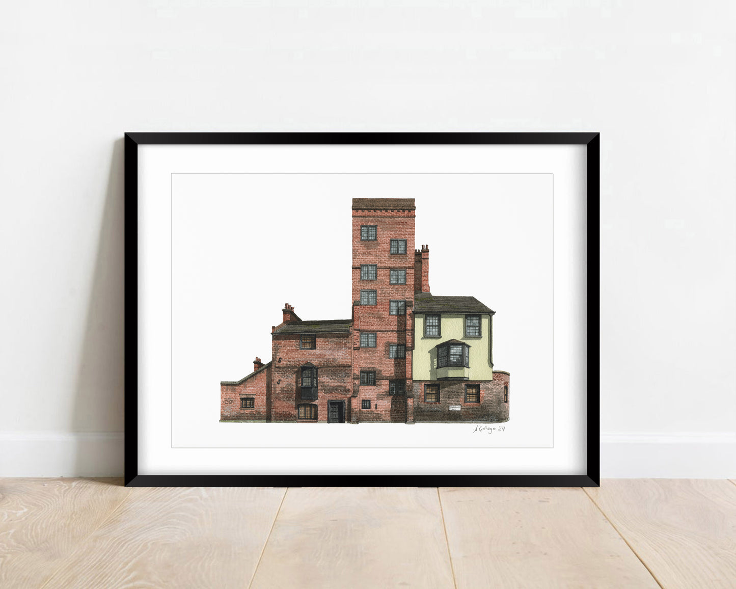Islington - Canonbury Tower - Giclée Print (unframed) - Newington Green