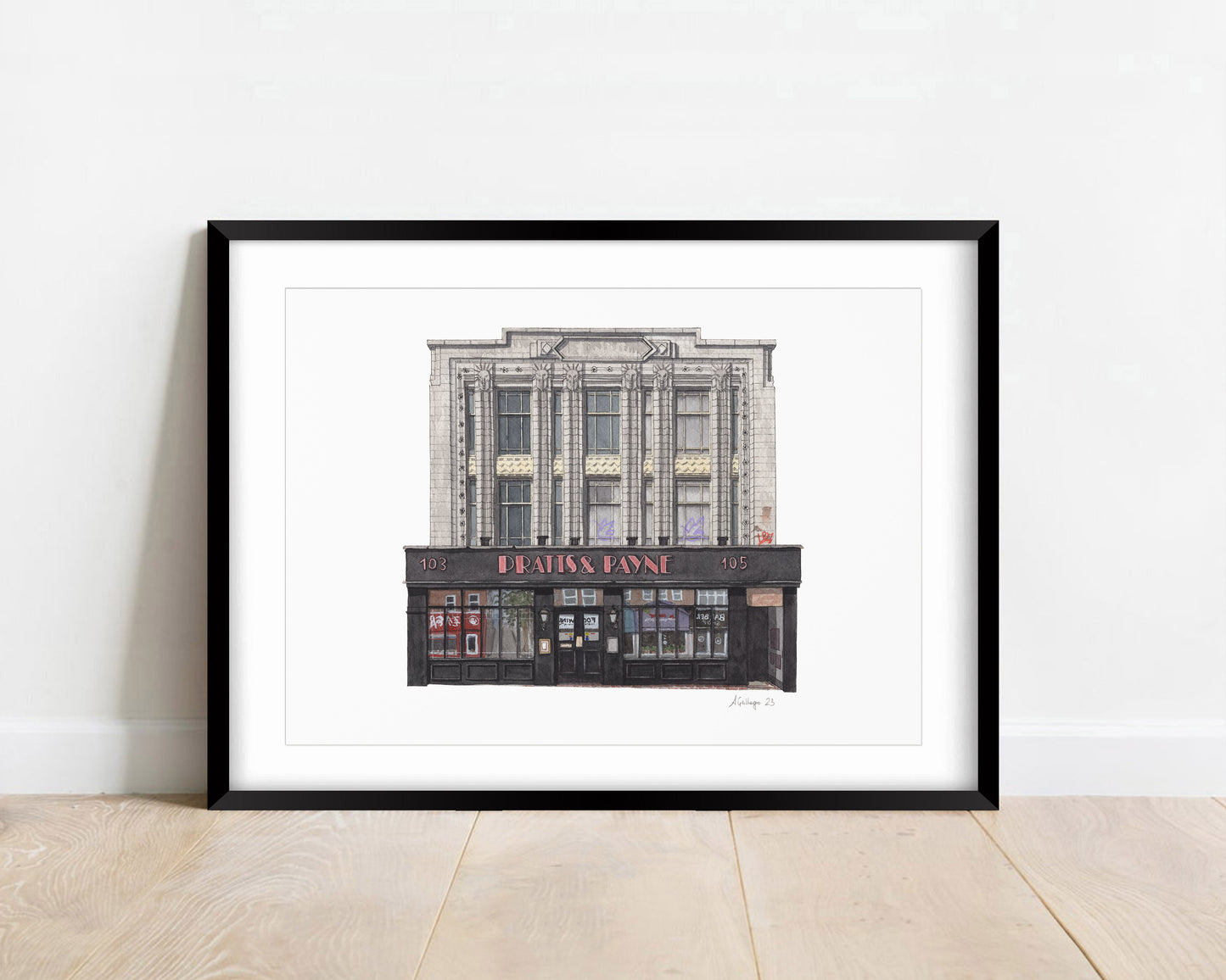 Streatham - Pratts & Payne - Giclée Print (unframed)