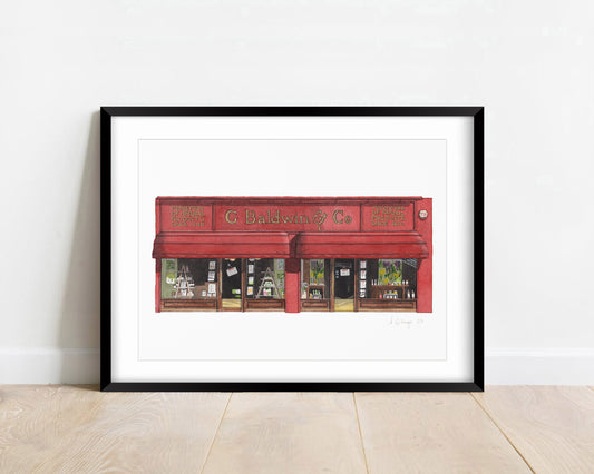Elephant & Castle - G Baldwin & Co - Giclée Print (unframed)