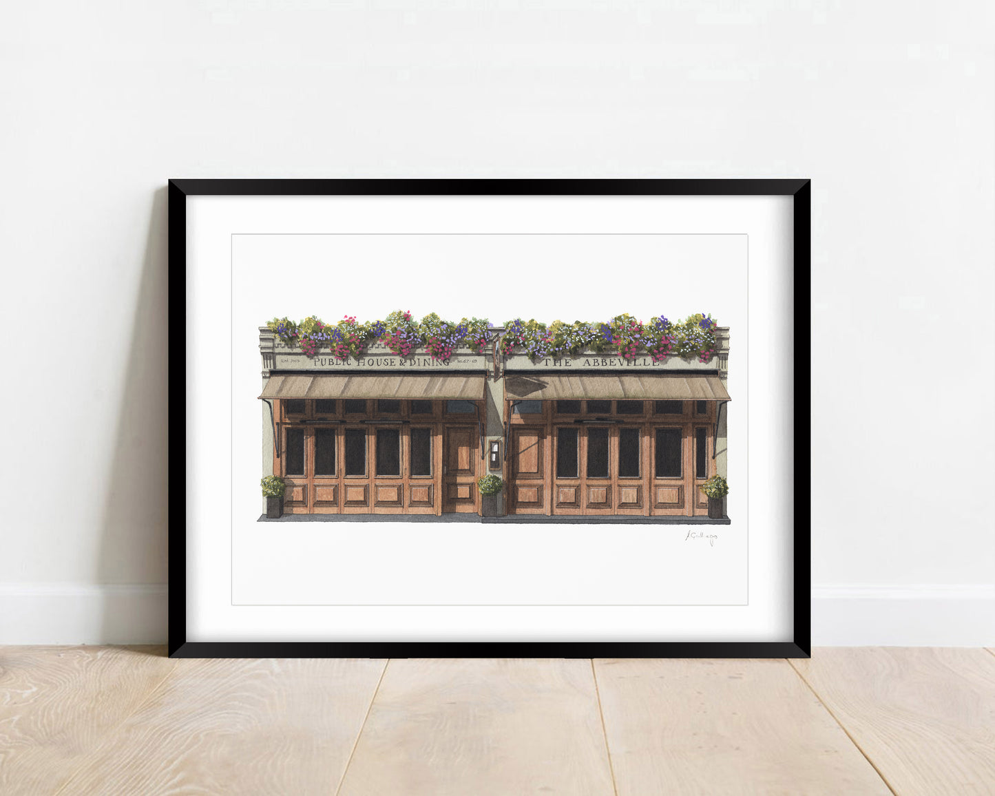 Clapham - The Abbeville - Giclée Print (unframed)