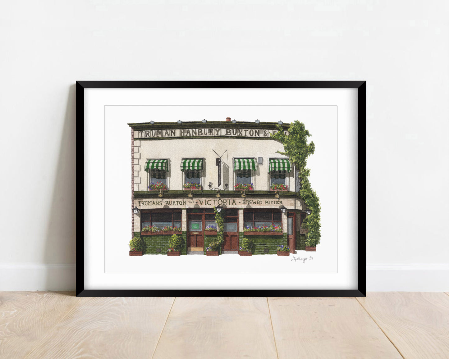 Bermondsey - The Victoria - Giclée Print (unframed)