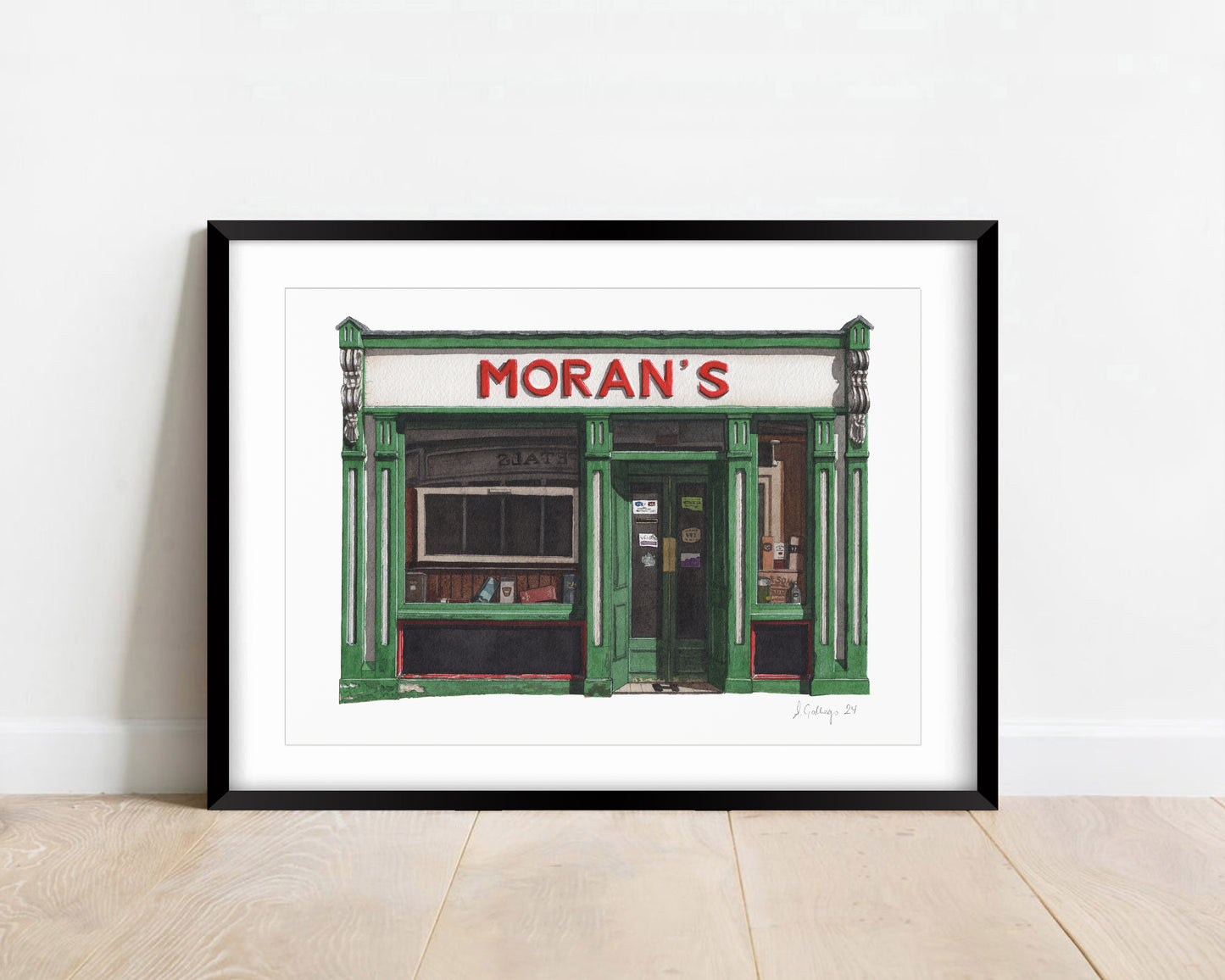 Westport - Moran's - Giclée Print (unframed) - Co. Mayo. Ireland