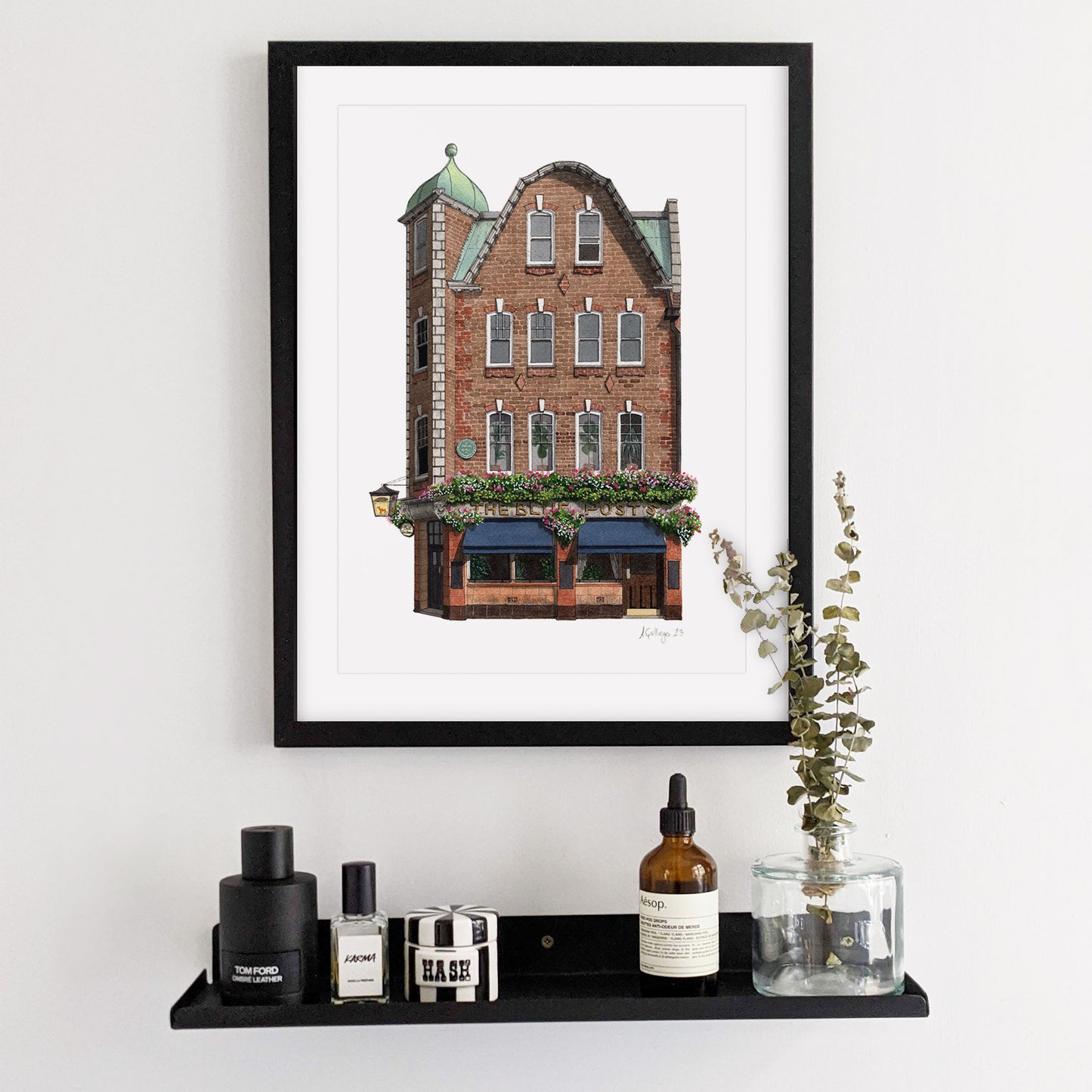 Soho - The Blue Posts pub - Giclée Print (unframed)