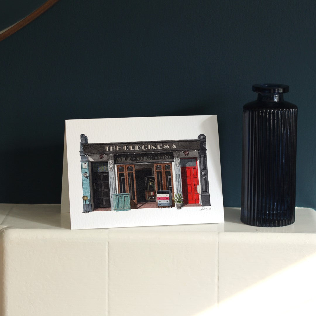 Chiswick - The Old Cinema - Greeting card with envelope