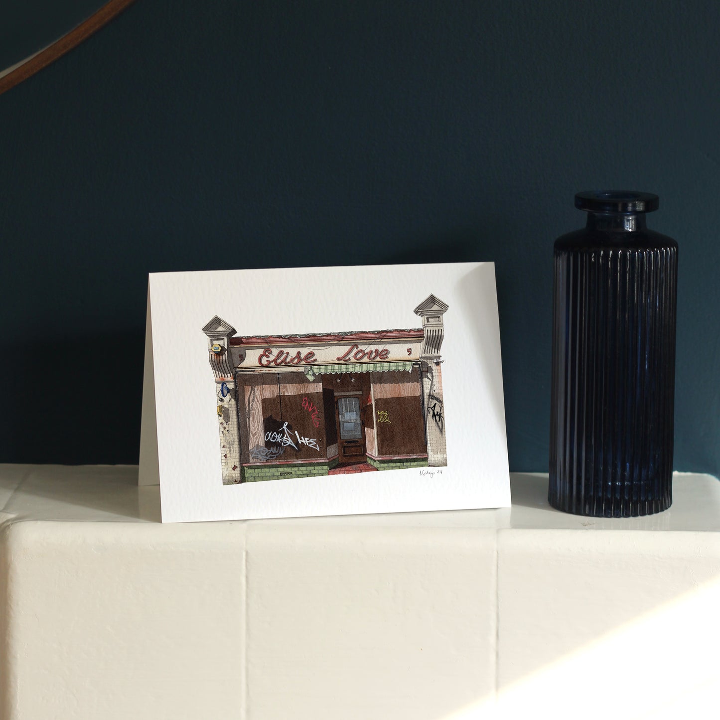 South Norwood - Elise Love - Greeting card with envelope