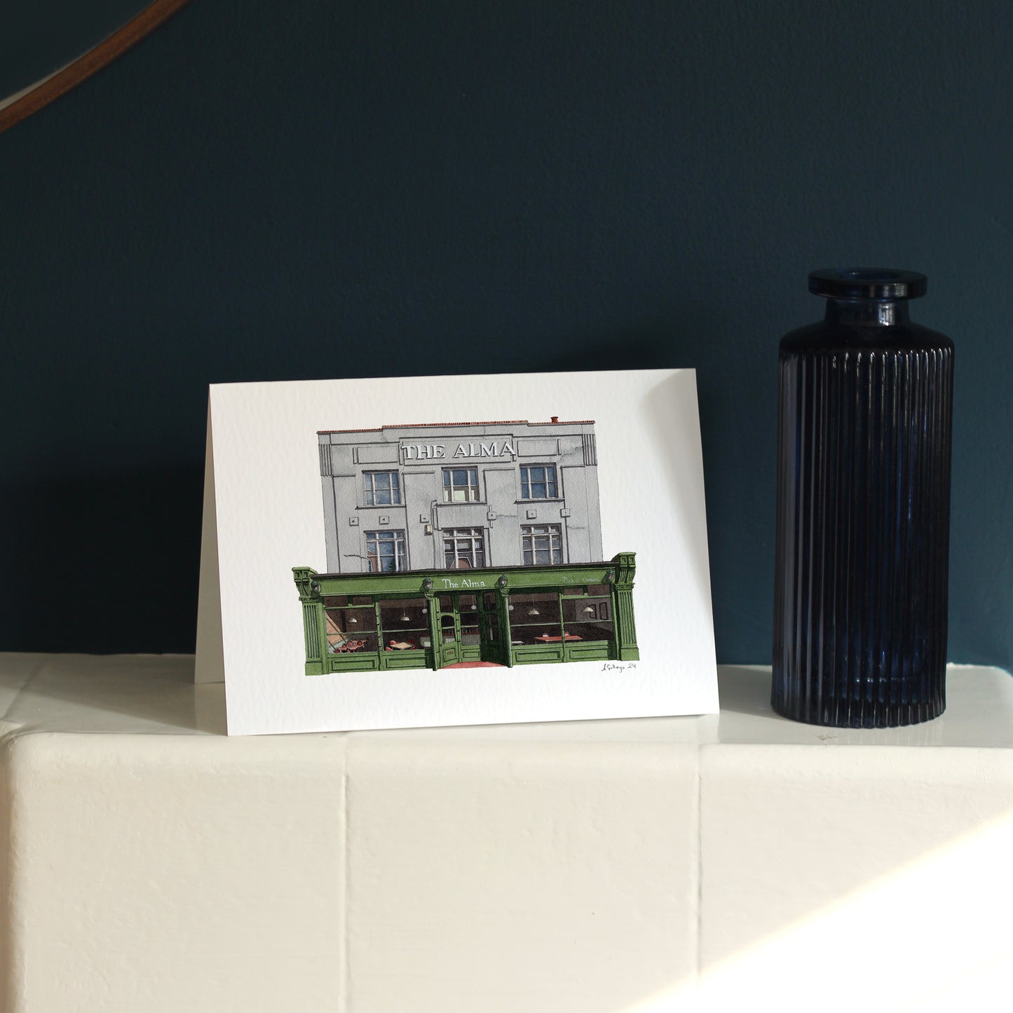 Crystal Palace - The Alma - Greeting card with envelope