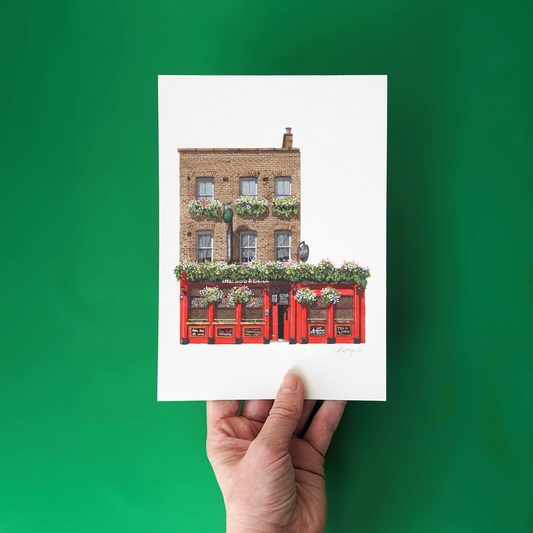 Deptford - The Dog and Bell - Giclée Print (unframed)