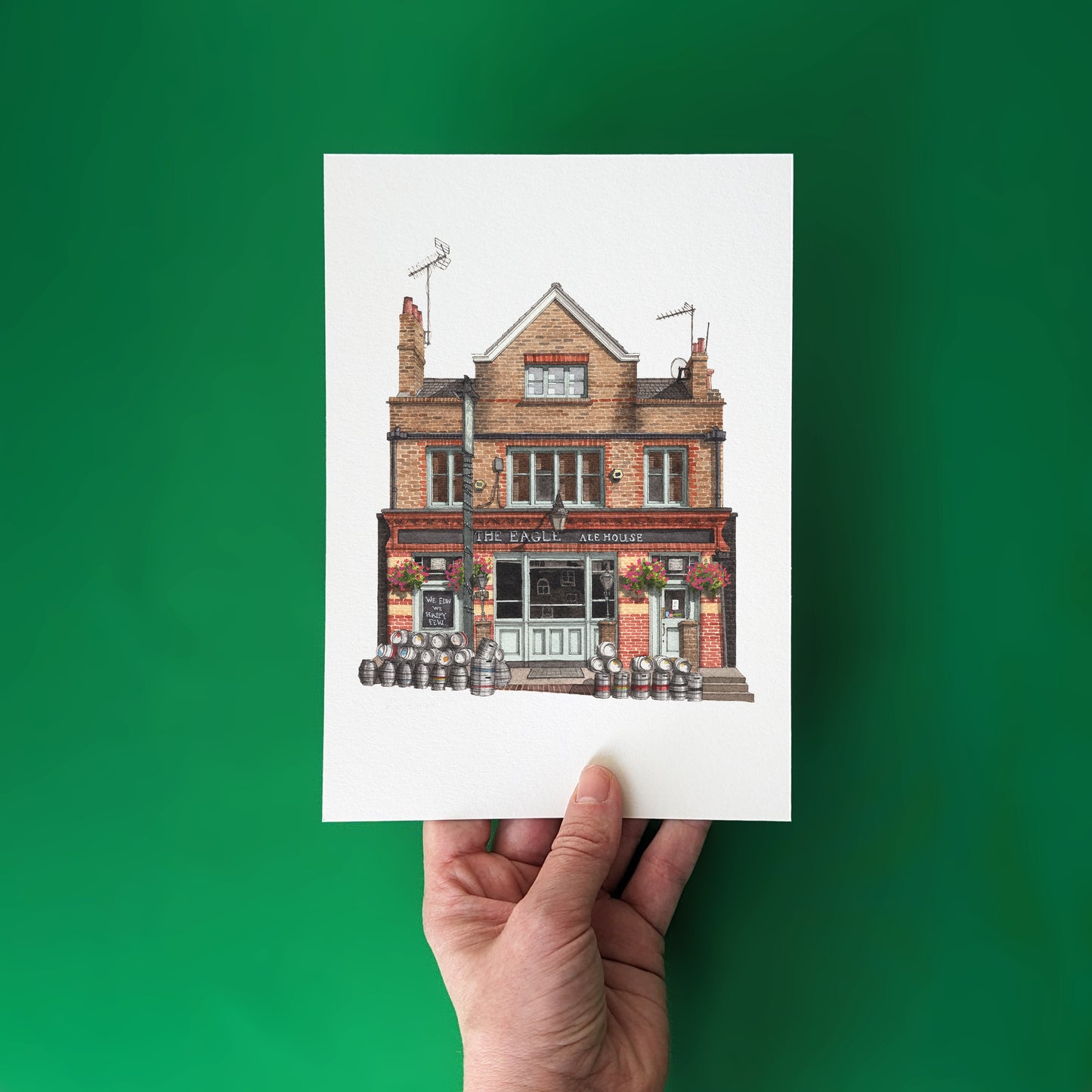 Clapham - The Eagle Ale House - Giclée Print (unframed)