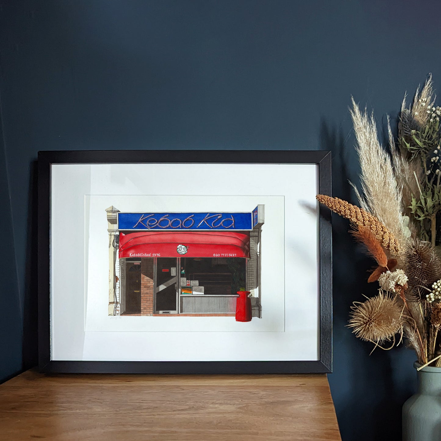 Fulham - Kebab Kid - Giclée Print (unframed)