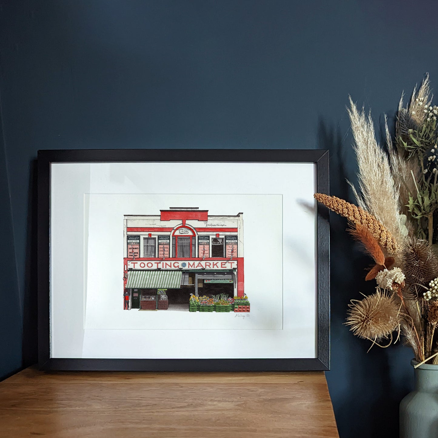Tooting - Tooting Market - Giclée Print (unframed)