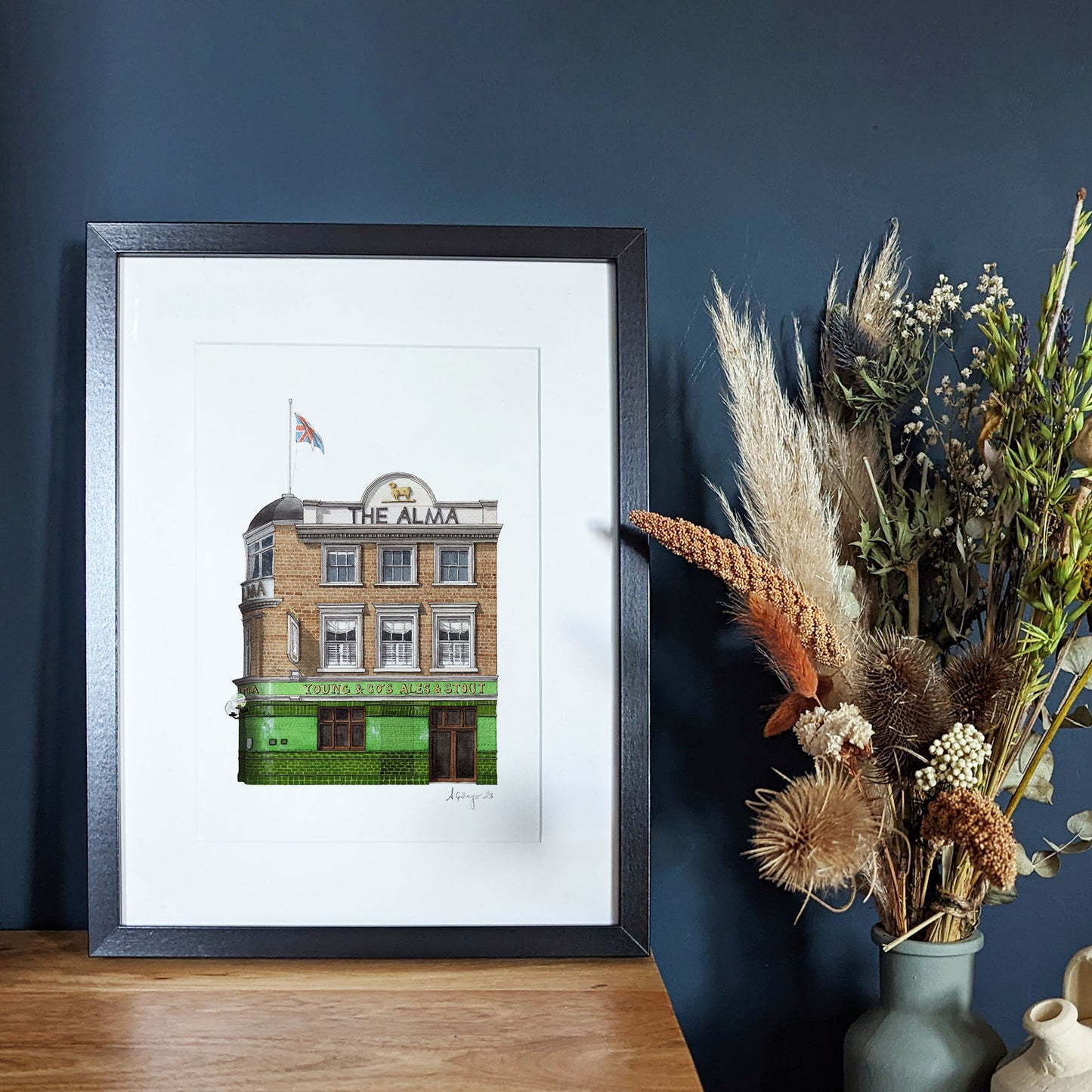 Wandsworth Town - The Alma - Giclée Print (unframed)