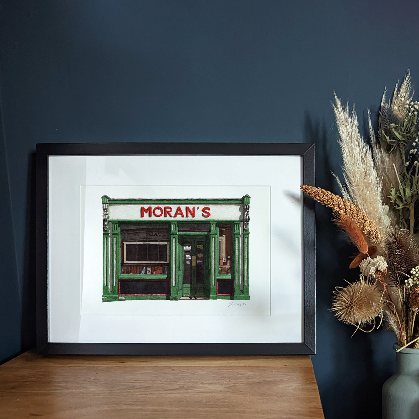 Westport - Moran's - Giclée Print (unframed) - Co. Mayo. Ireland