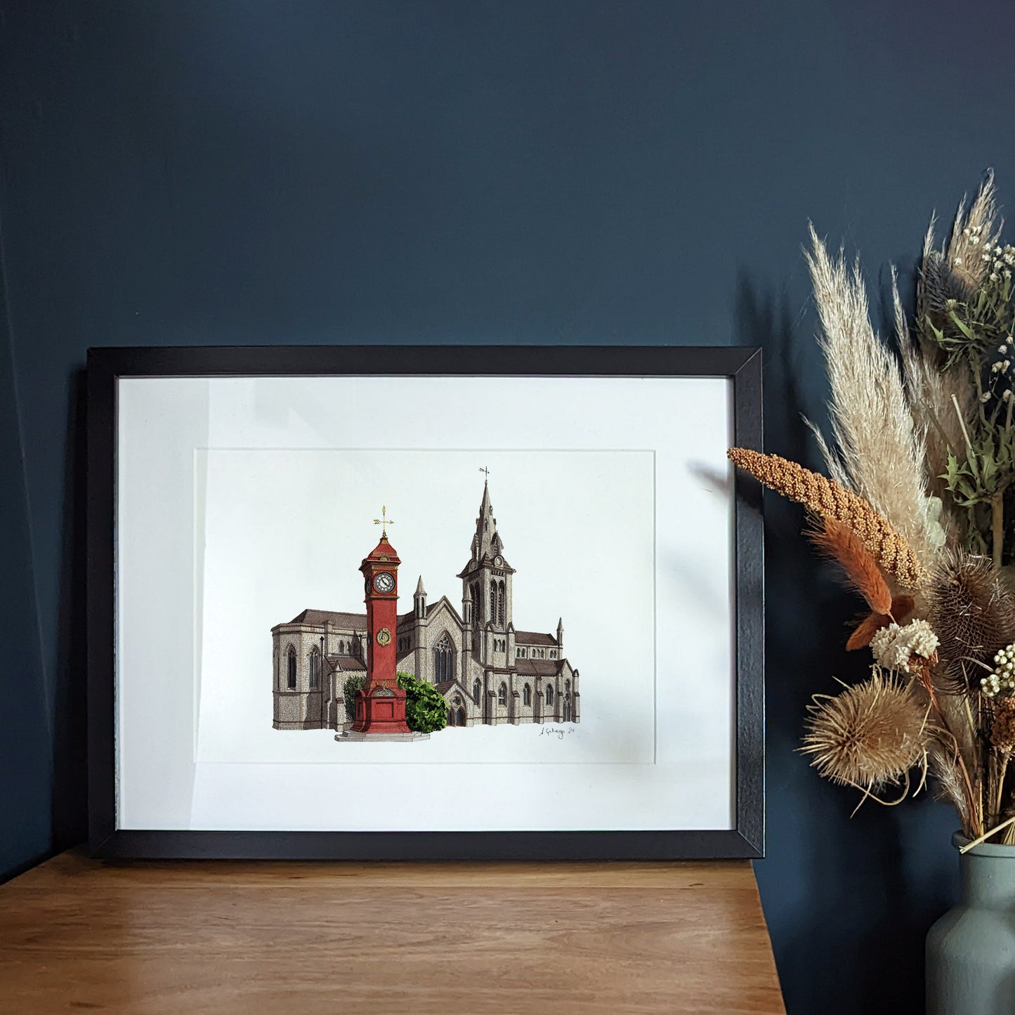 Highbury Place Clocktower - Giclée Print (unframed)