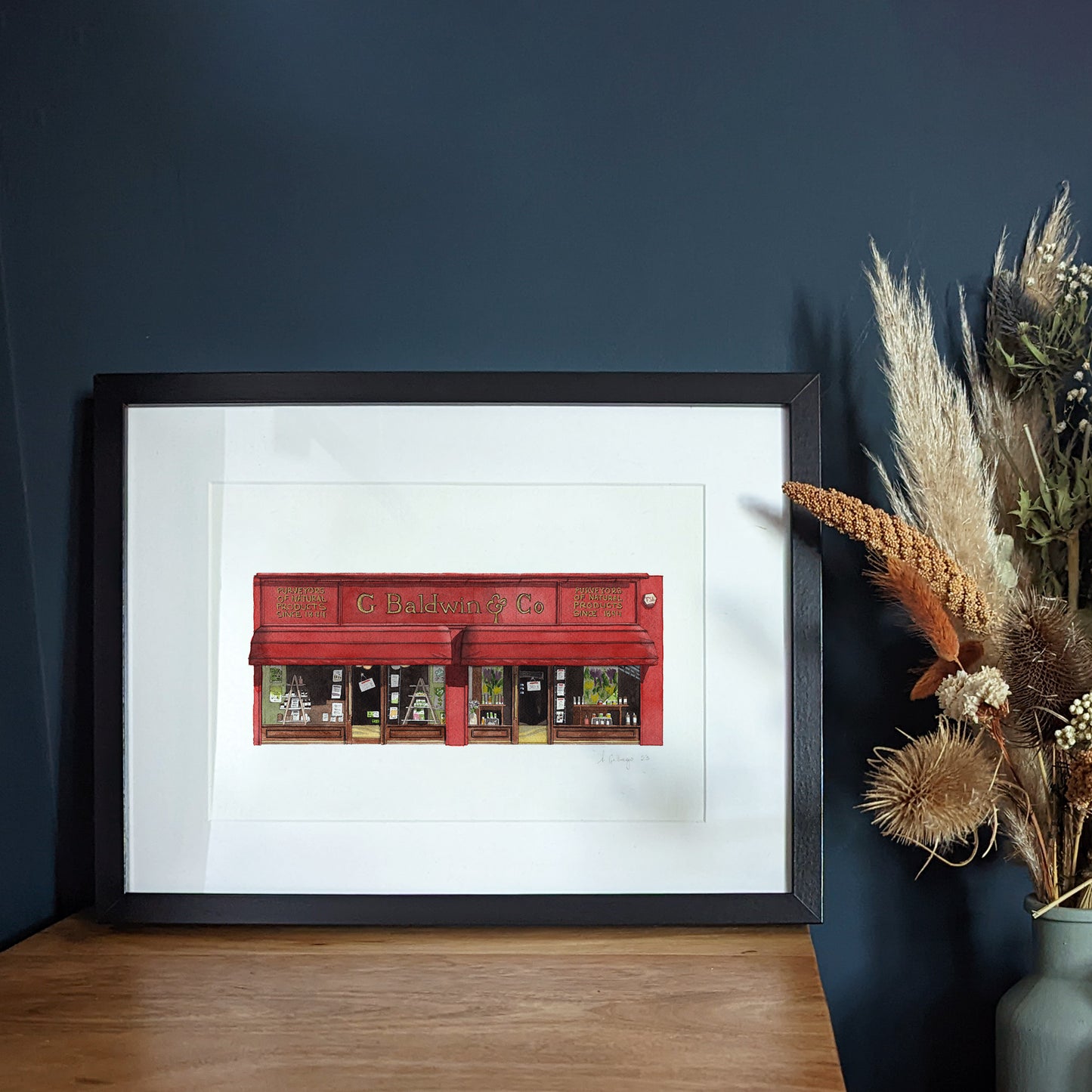 Elephant & Castle - G Baldwin & Co - Giclée Print (unframed)