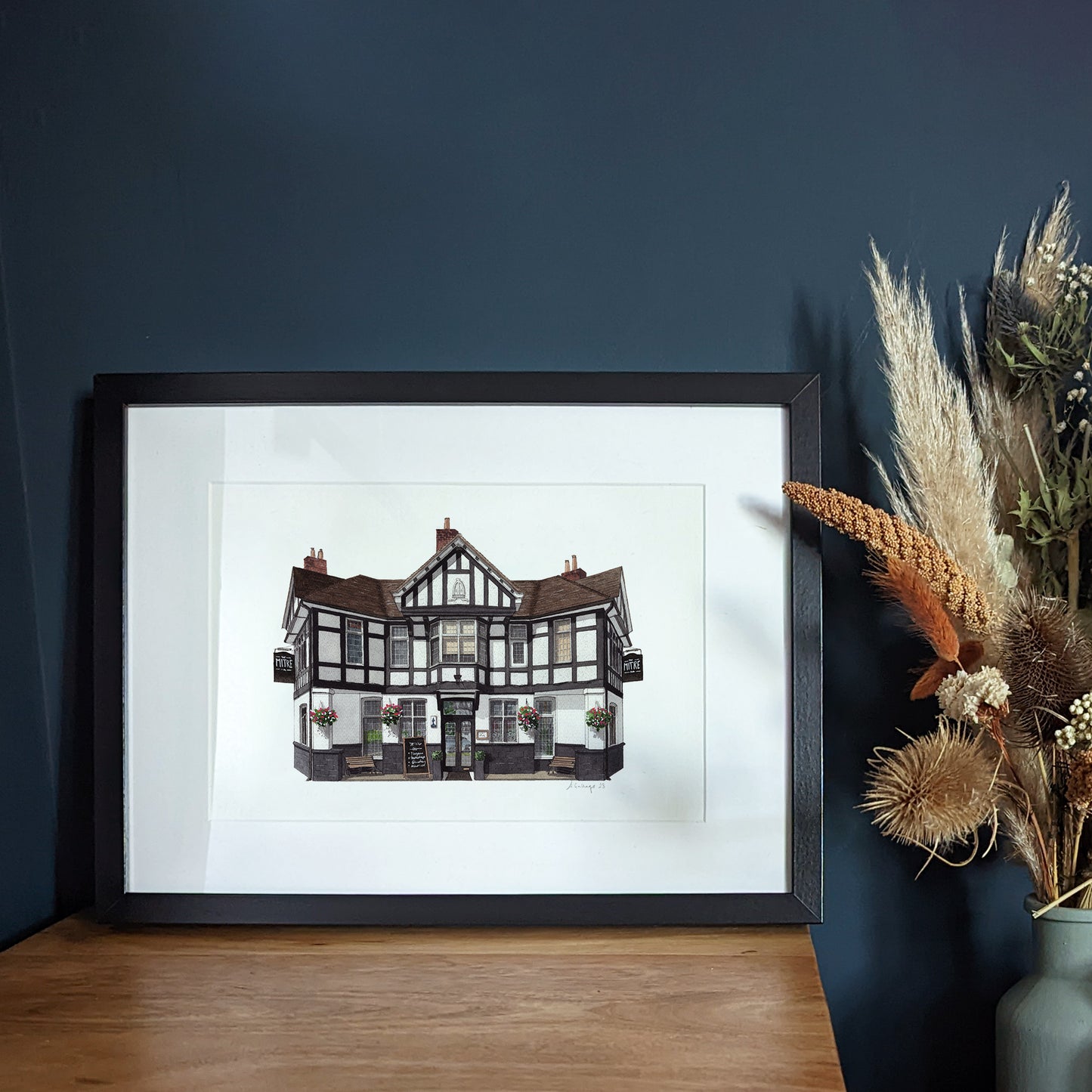 Fulham - The Mitre - Giclée Print (unframed)