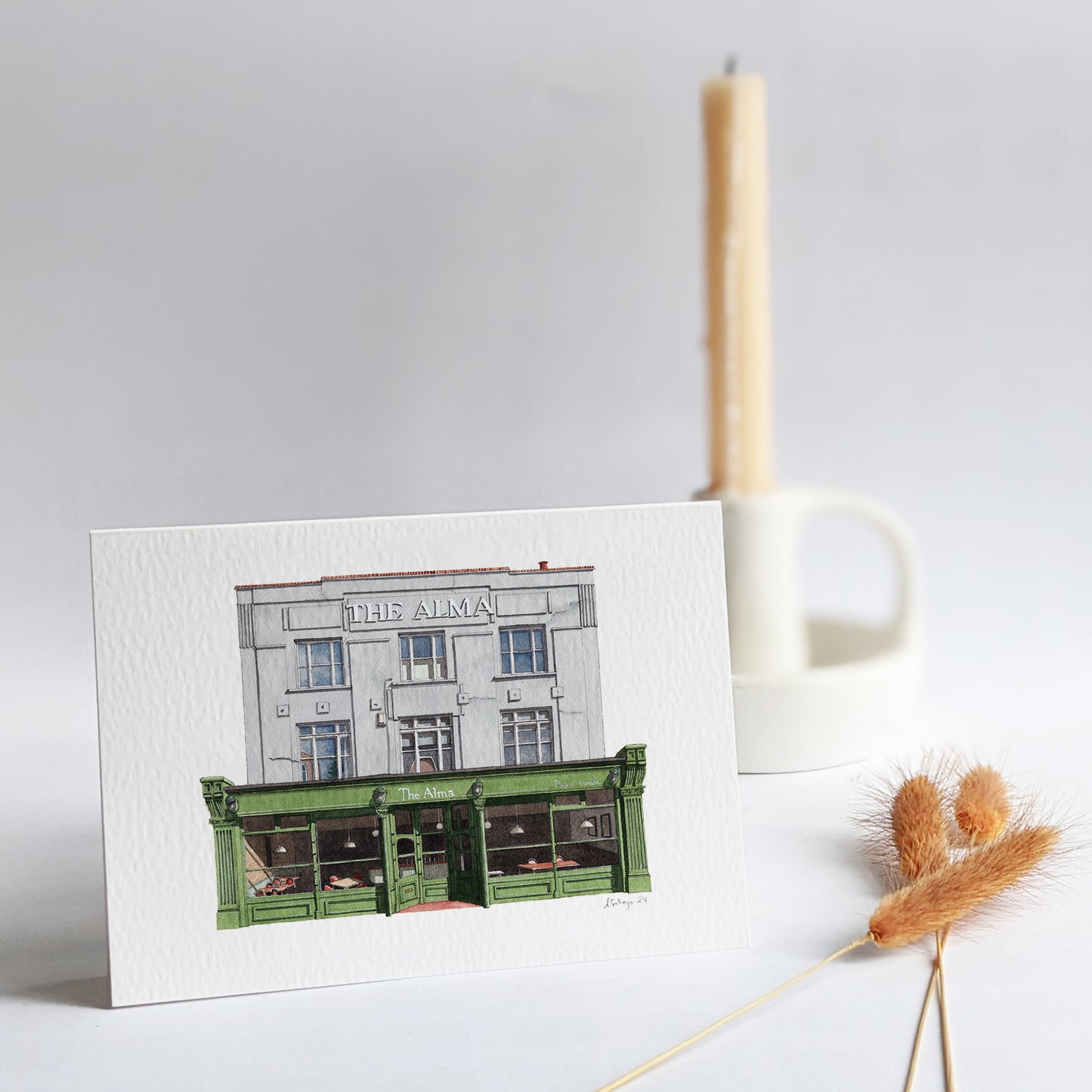 Crystal Palace - The Alma - Greeting card with envelope