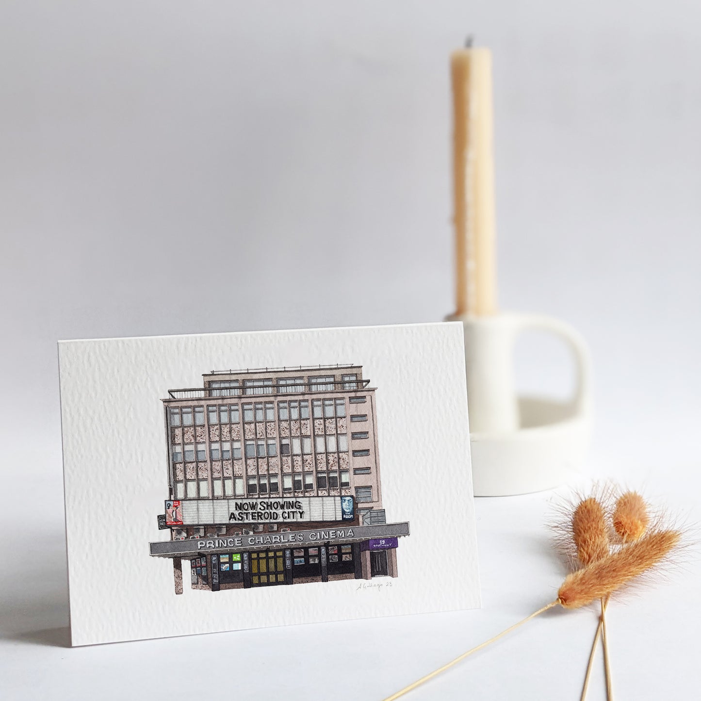 West End - Prince Charles Cinema - Greeting card with envelope