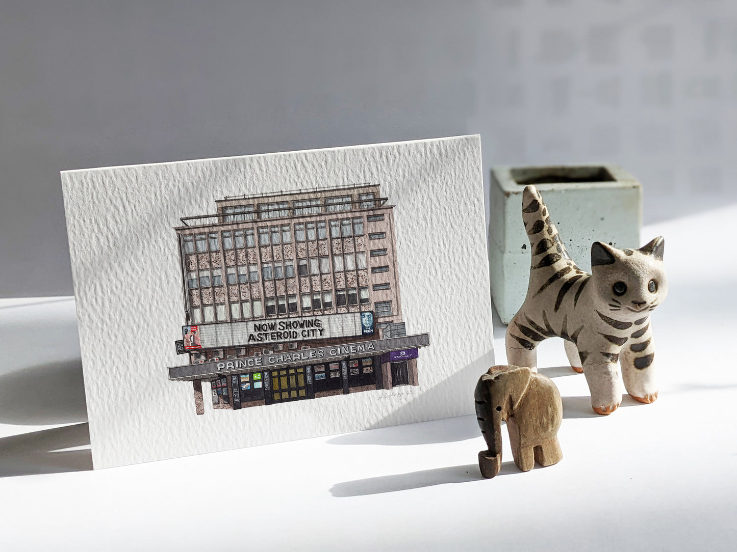 West End - Prince Charles Cinema - Greeting card with envelope