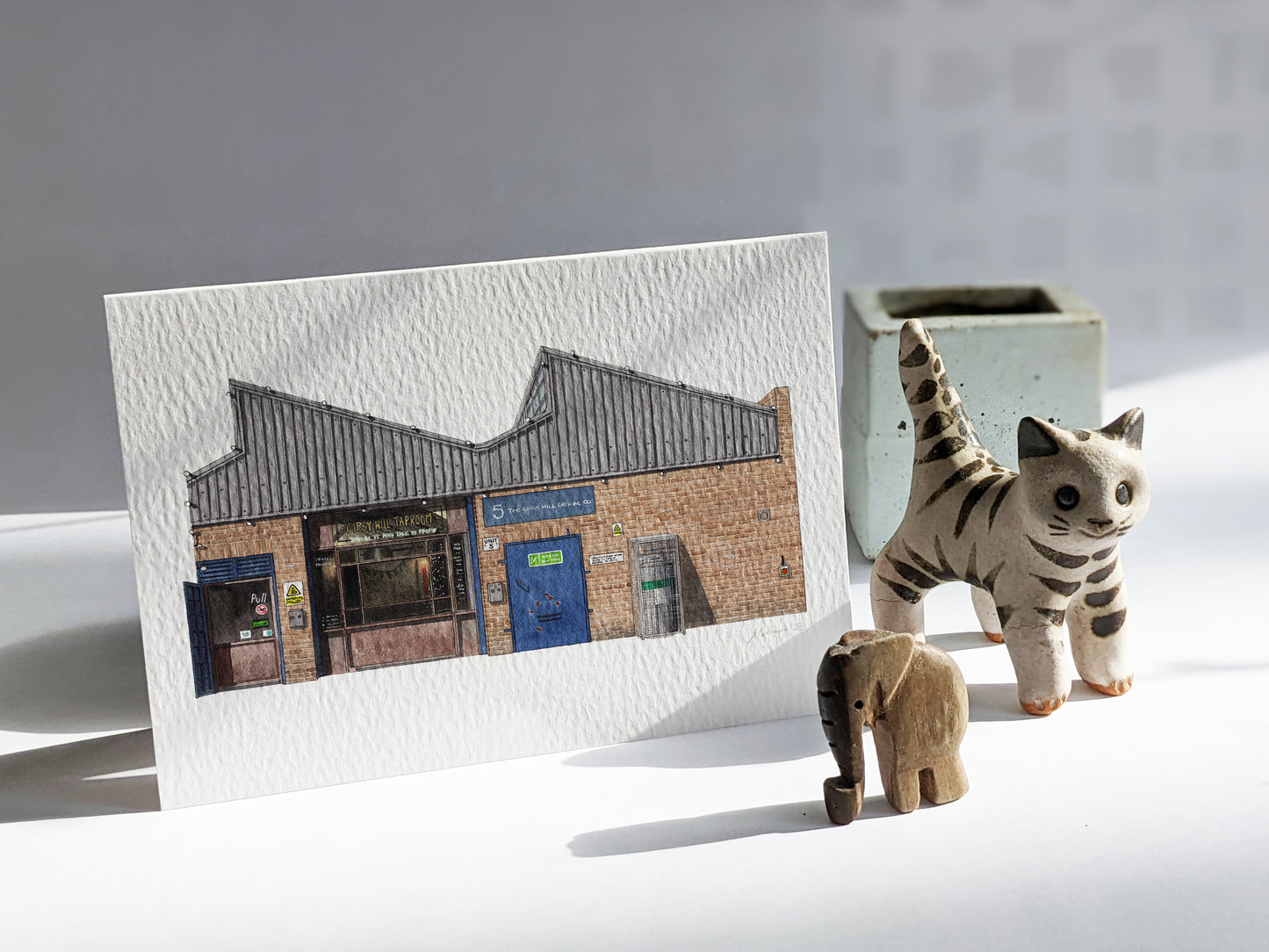 Gipsy Hill Brewery Taproom - Greeting card with envelope