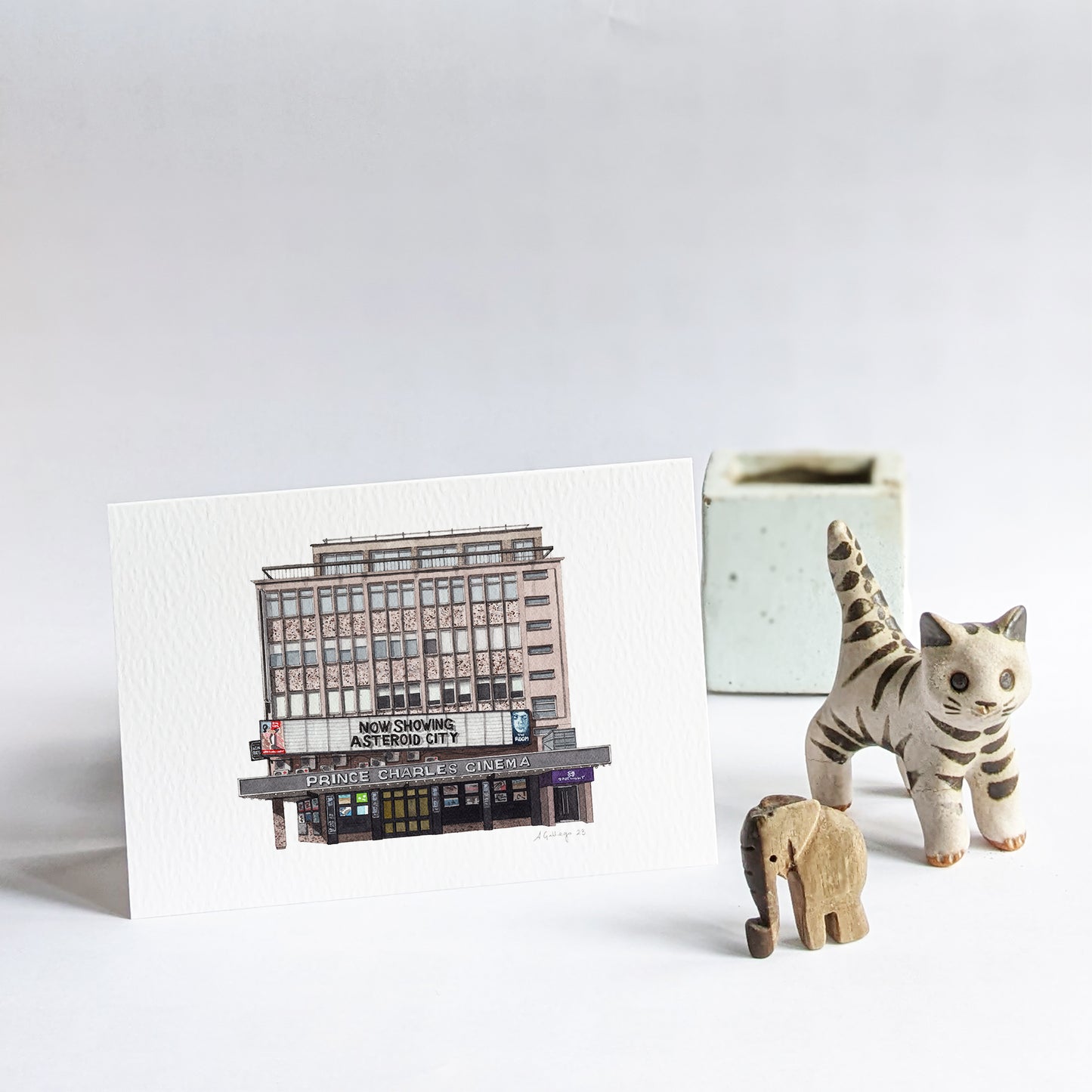 West End - Prince Charles Cinema - Greeting card with envelope