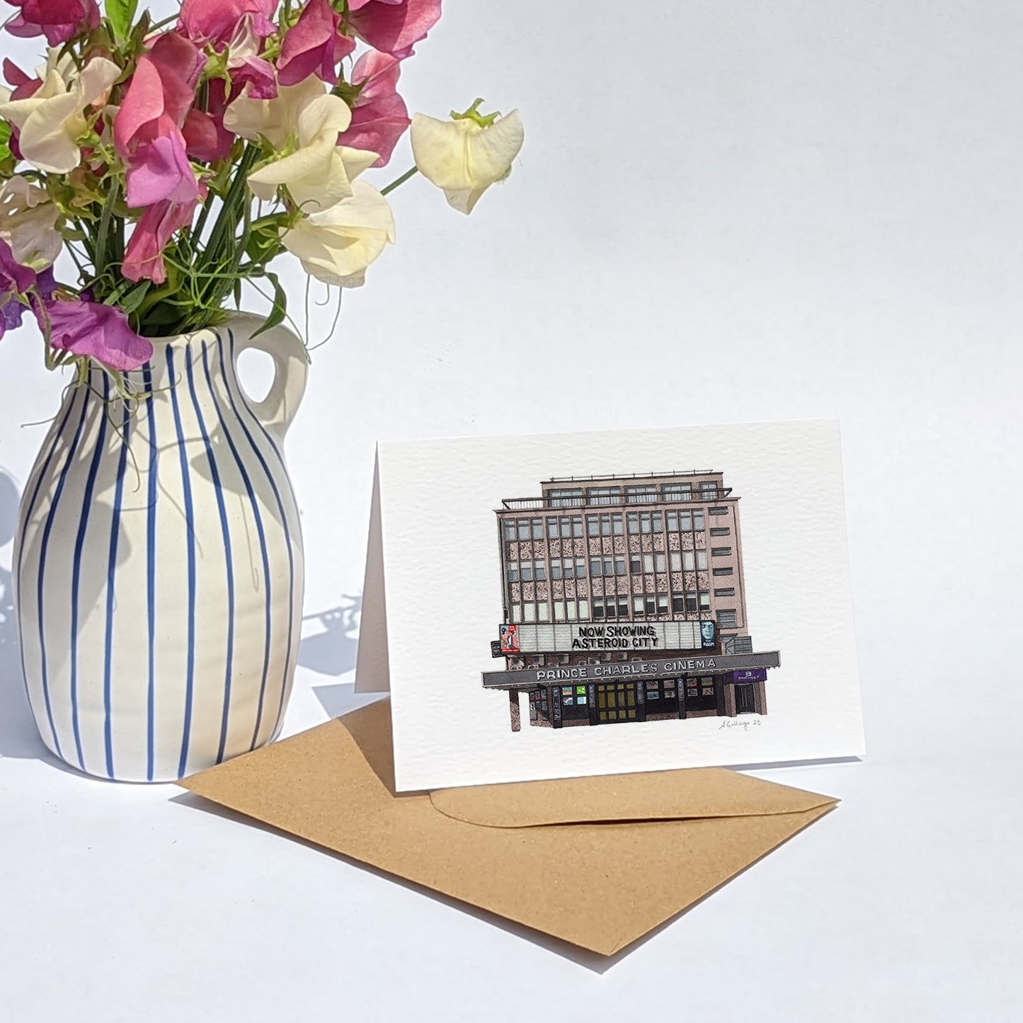 West End - Prince Charles Cinema - Greeting card with envelope