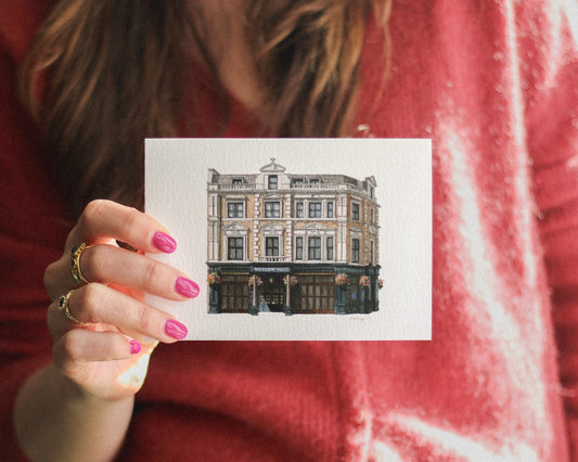 Crystal Palace - The Westow - Greeting card with envelope