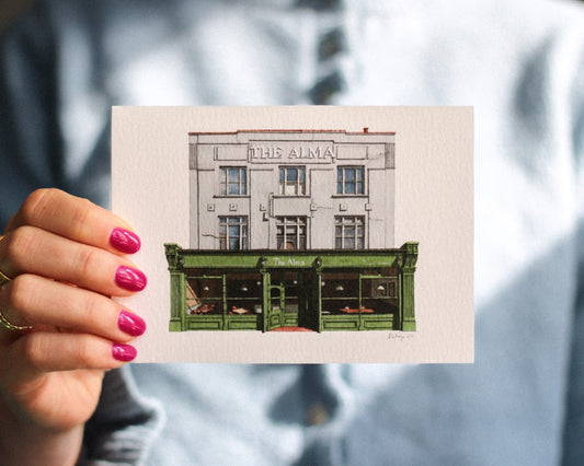 Crystal Palace - The Alma - Greeting card with envelope