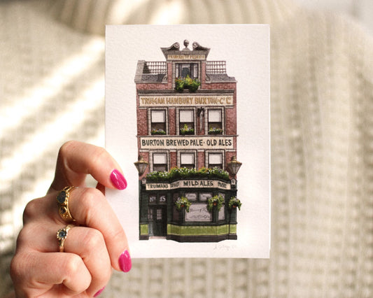 Tower Bridge - Princess of Prussia - Greeting card with envelope