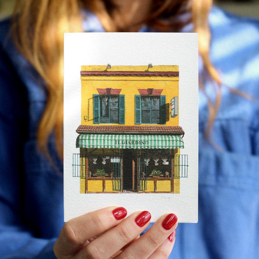 Peckham - Il Giardino - Greeting card with envelope