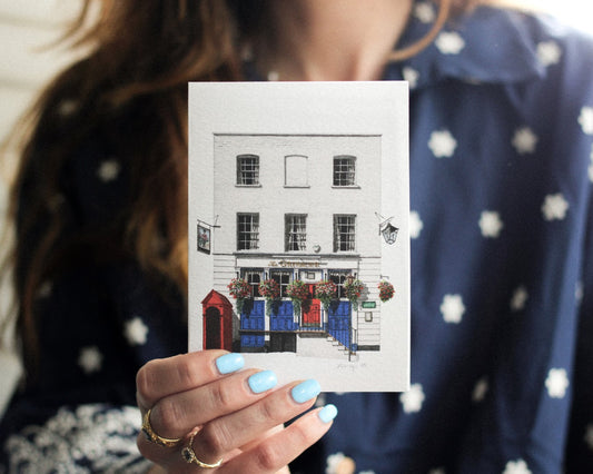 Belgravia - The Grenadier - Greeting card with envelope - Knightsbridge