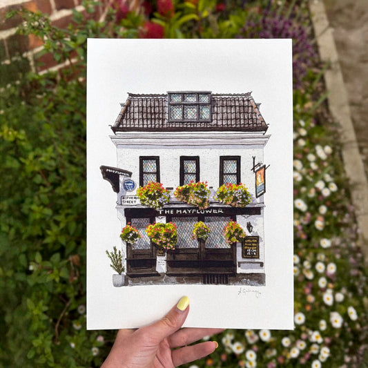 Rotherhithe - The Mayflower Pub - Giclée Print (unframed)