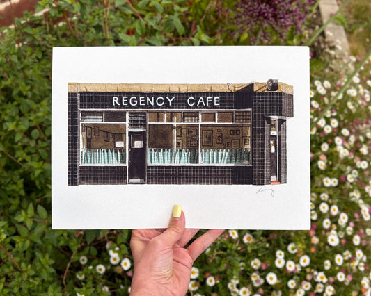 Pimlico - Regency Cafe- Giclée Print (unframed) - Victoria