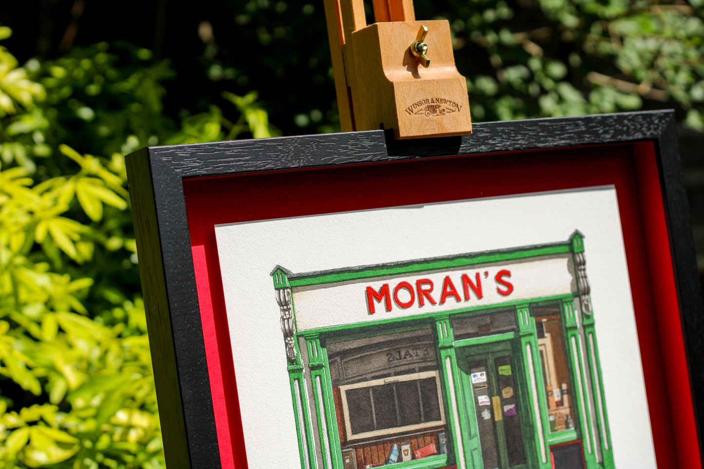 Westport - Moran's - Original watercolour painting (framed)