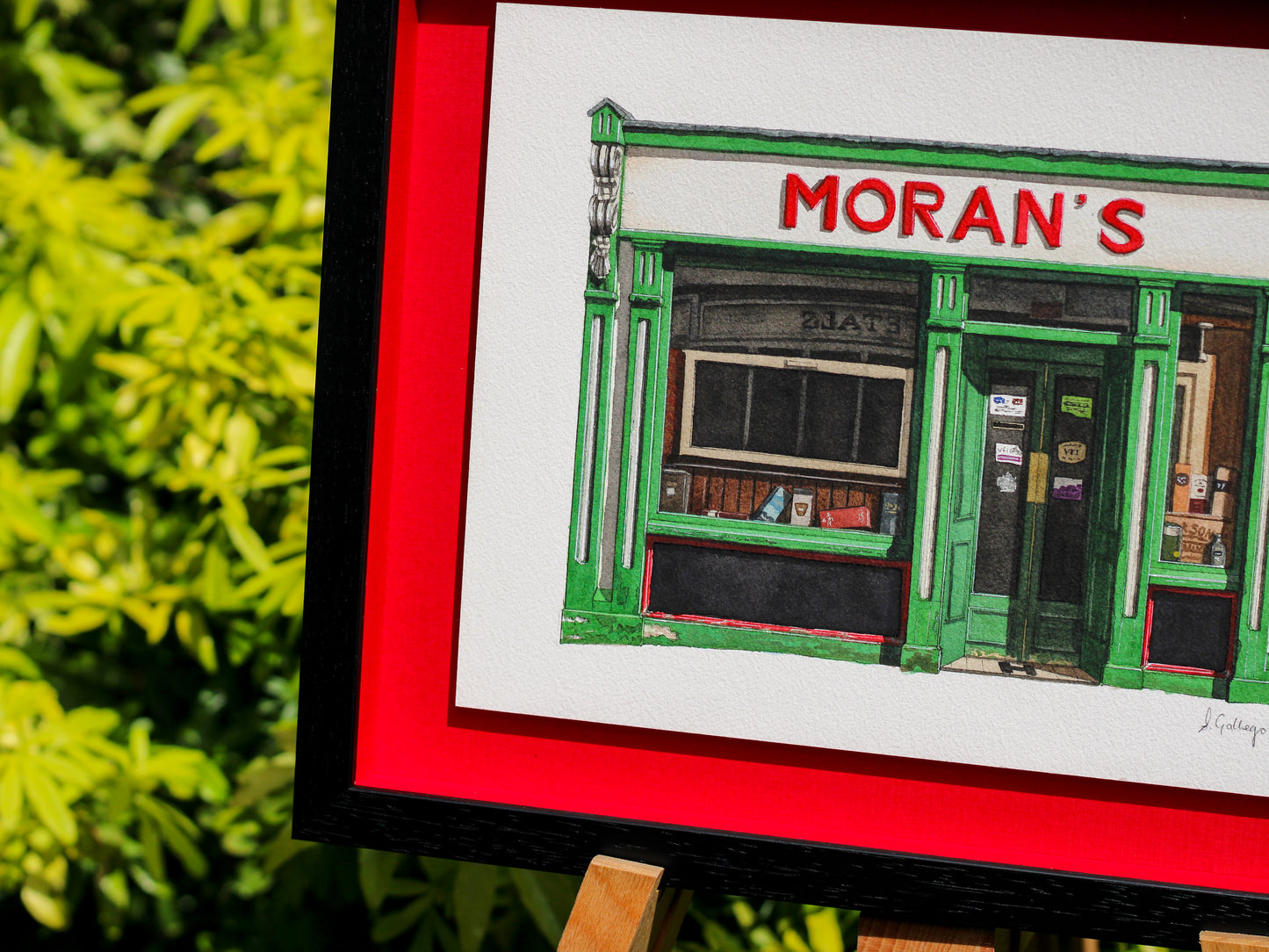 Westport - Moran's - Original watercolour painting (framed)